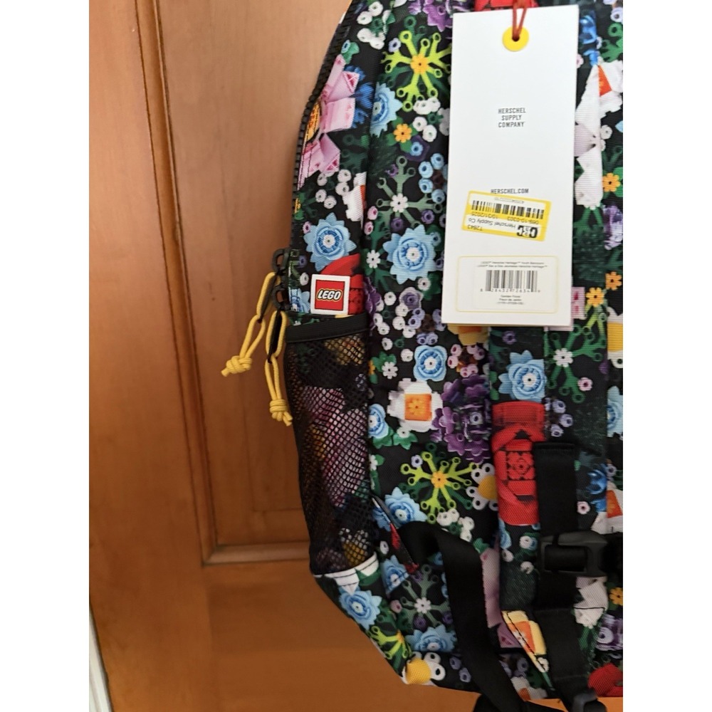 Herschel Supply Co. LEGO Youth Backpack Garden Floral NWT - Picture 8 of 11